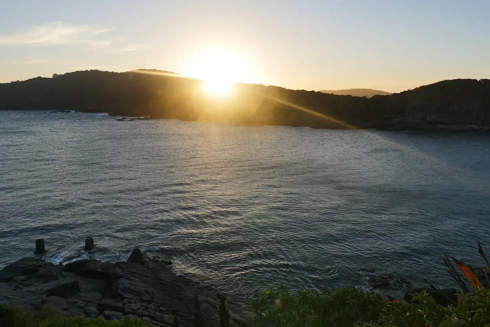 Pôr do sol em Búzios